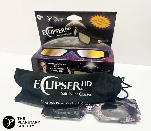 Bill Nye Plastic Eclipse Glasses (+ 2 paper glasses)